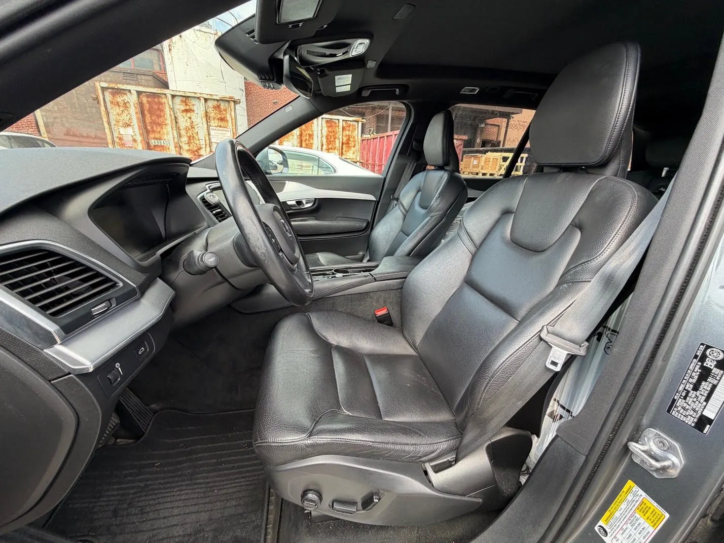 Interior driver side
