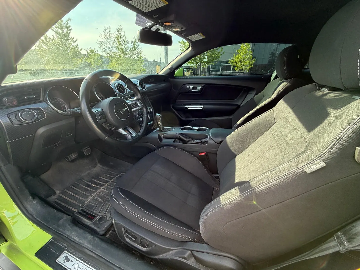 Interior driver side