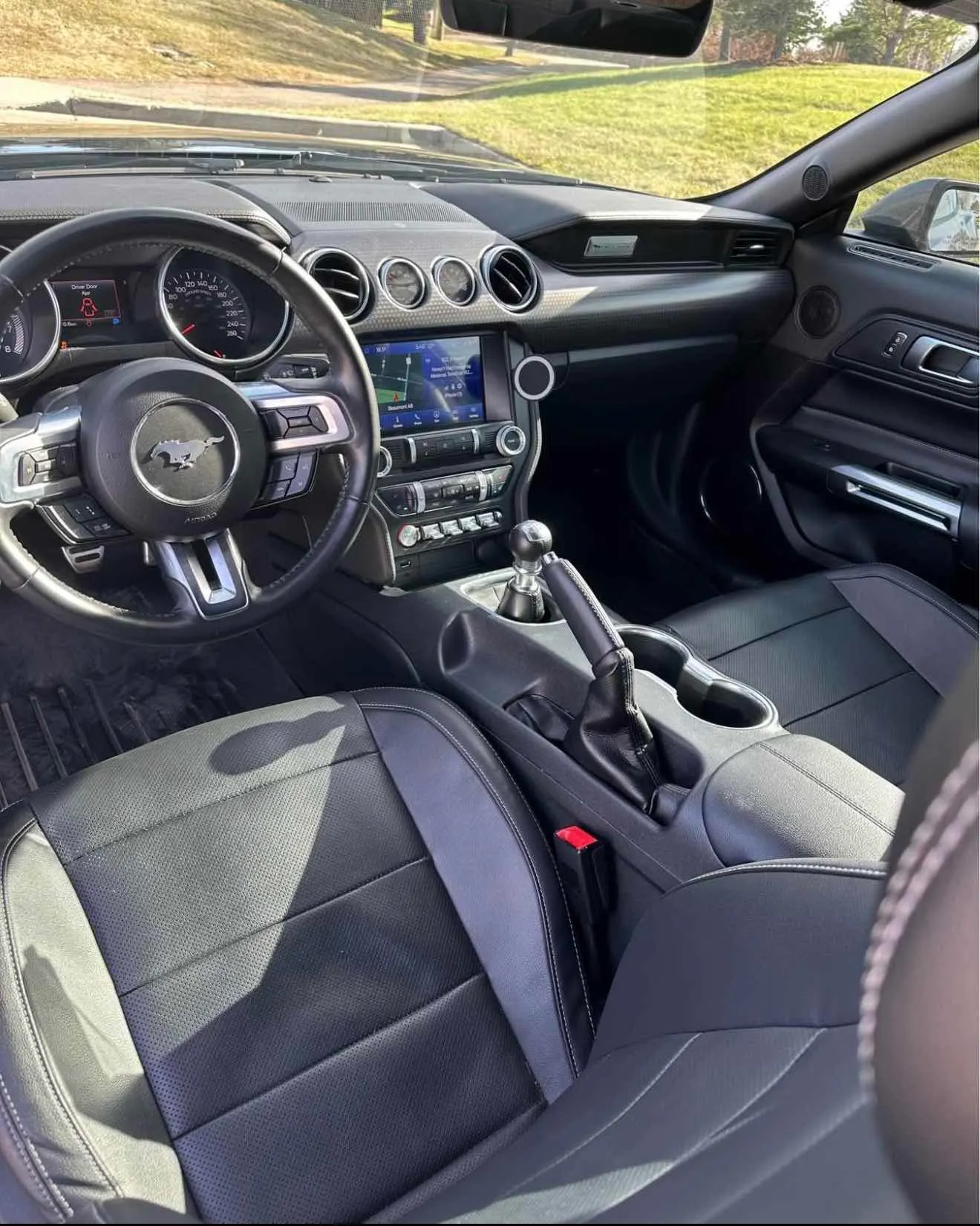 Interior driver side