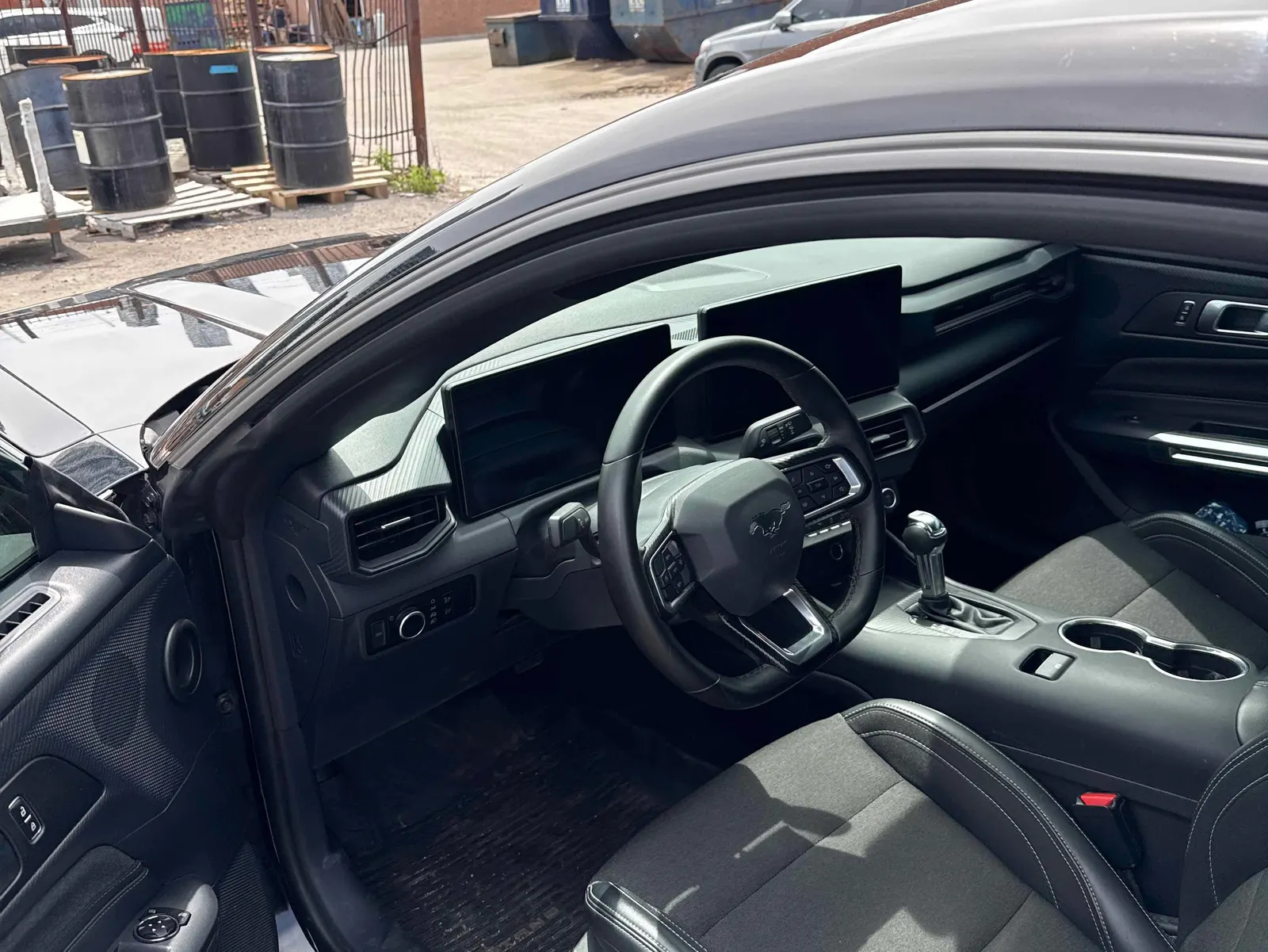 Interior driver side