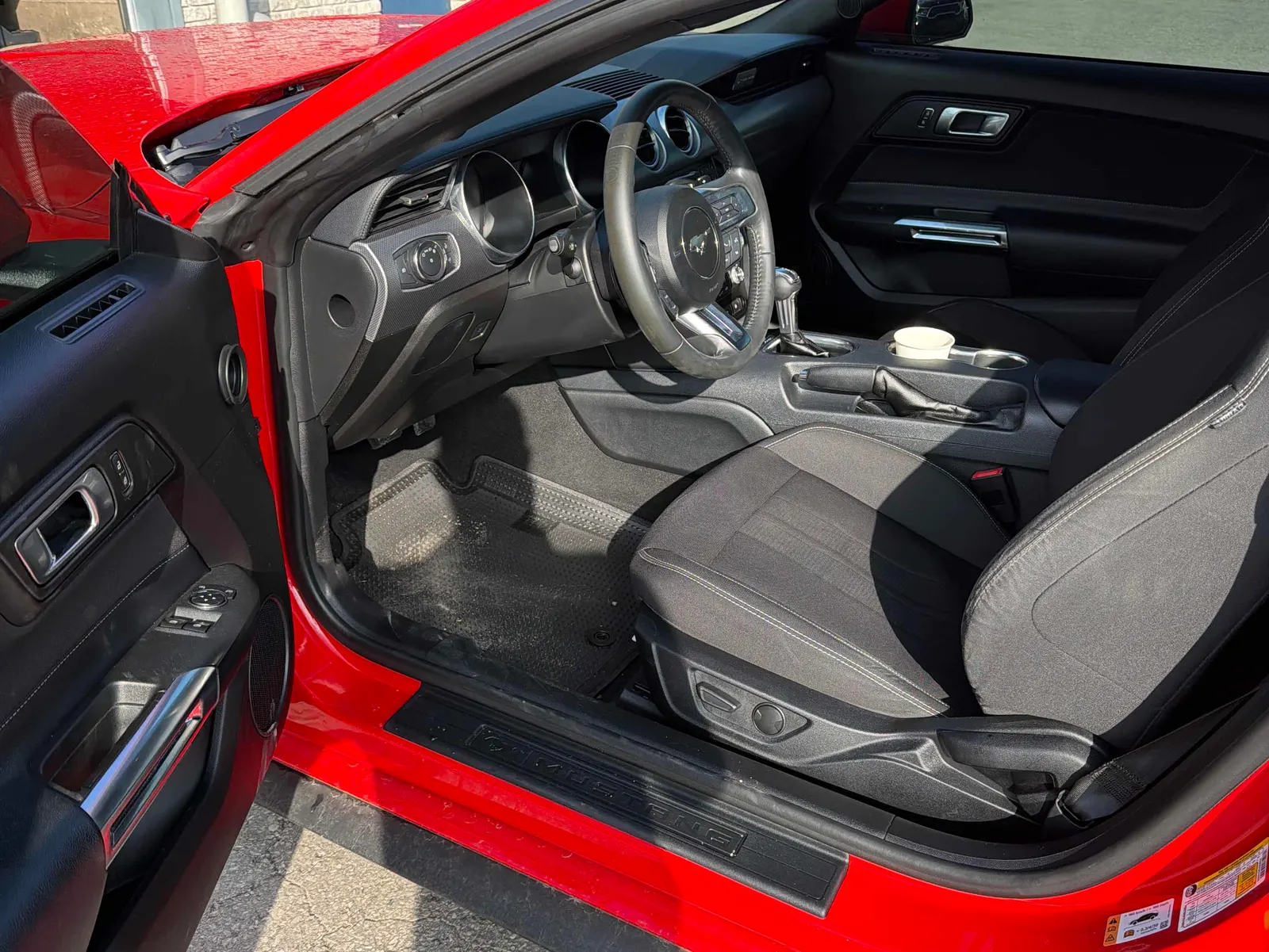 Interior driver side