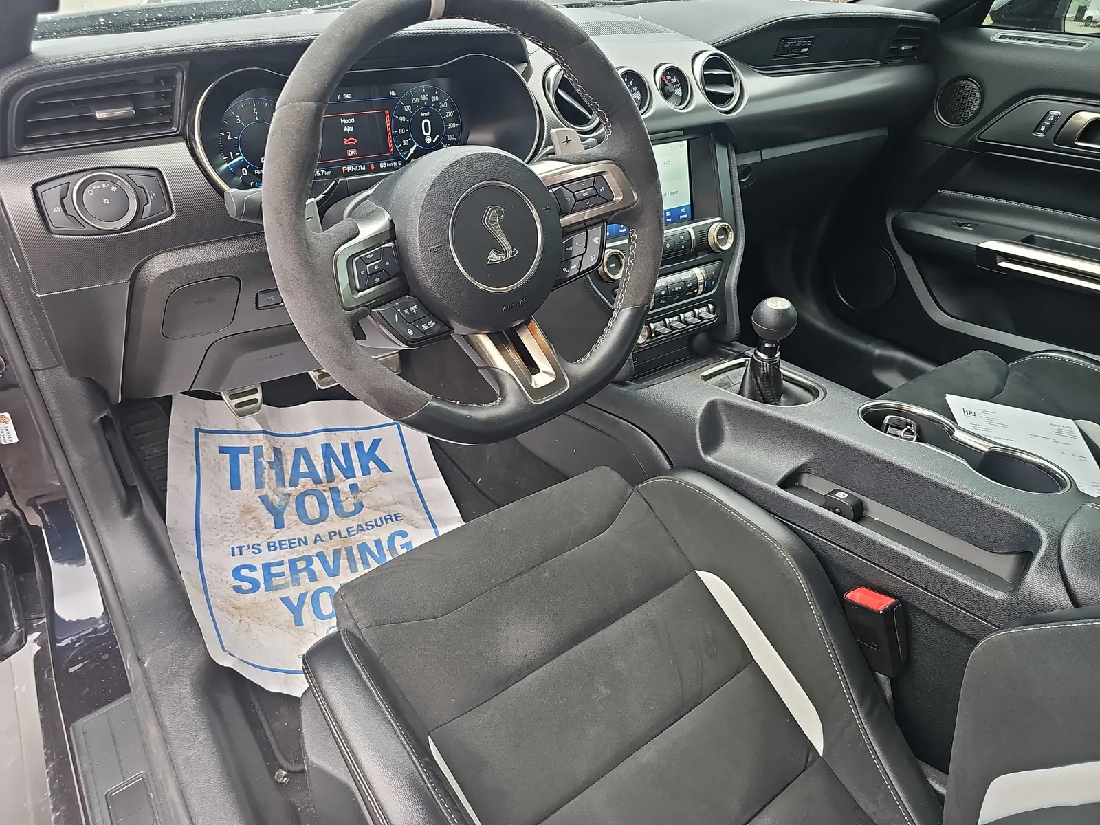 Interior driver side