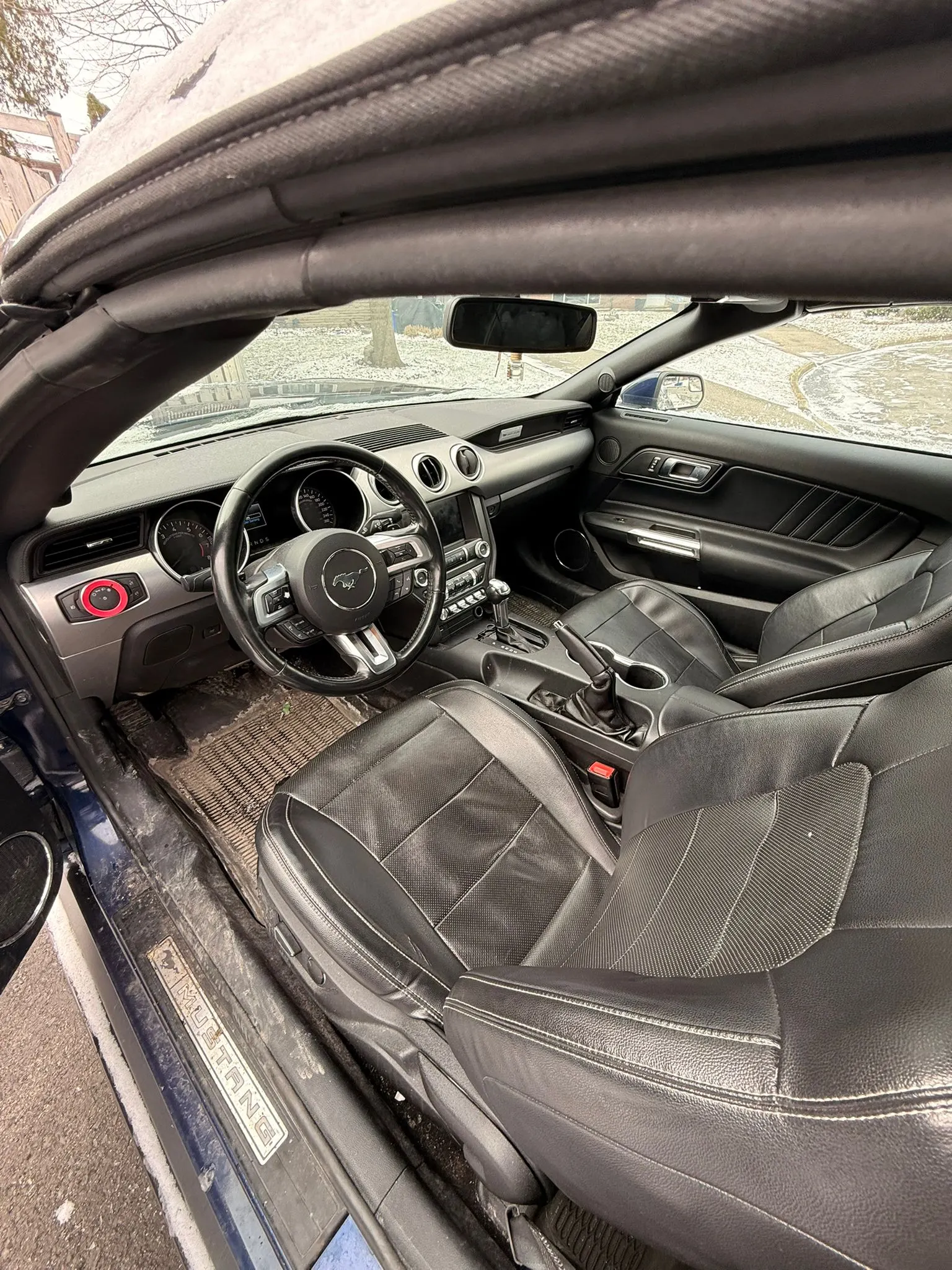 Interior driver side