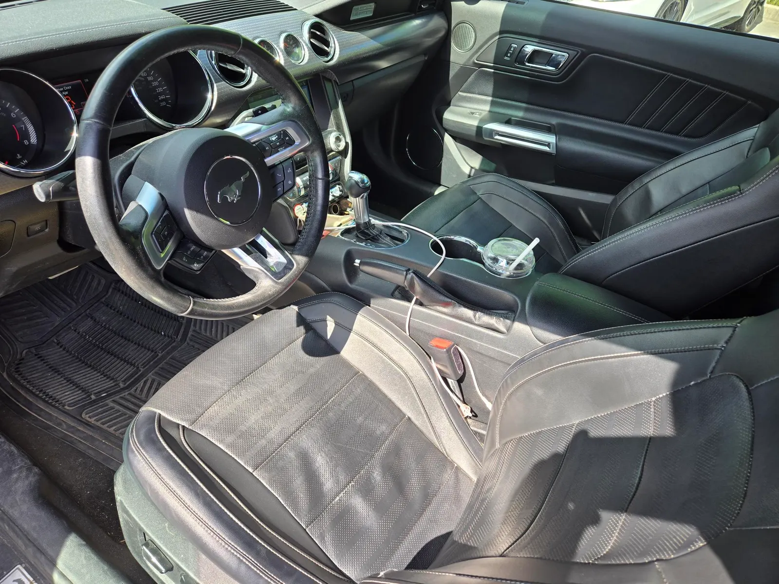 Interior driver side