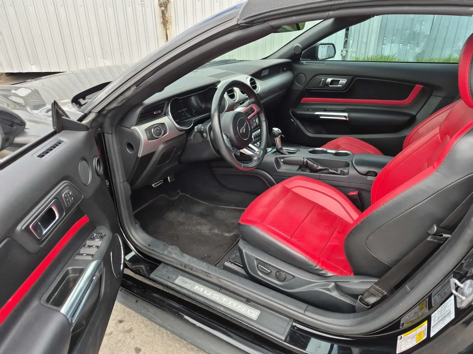 Interior driver side