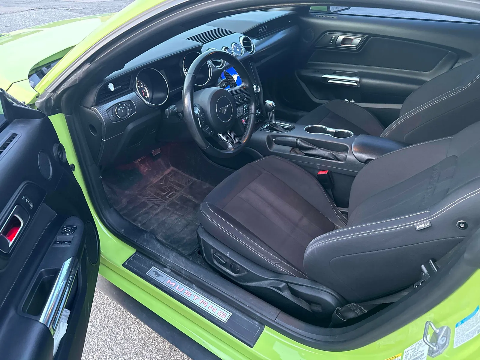 Interior driver side