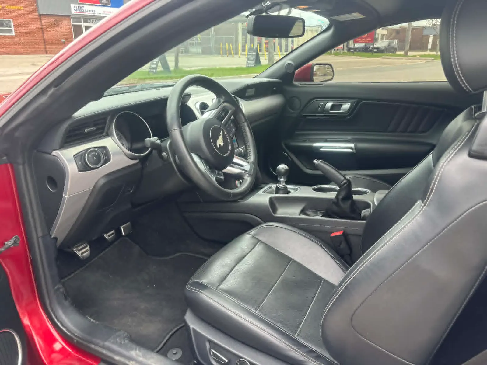 Interior driver side