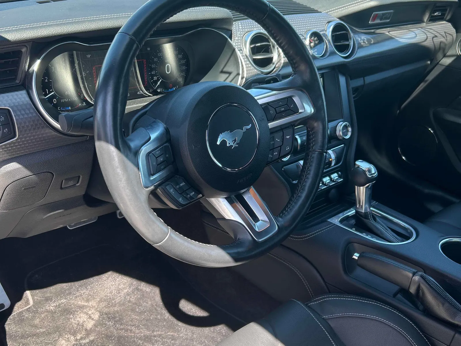 Interior driver side