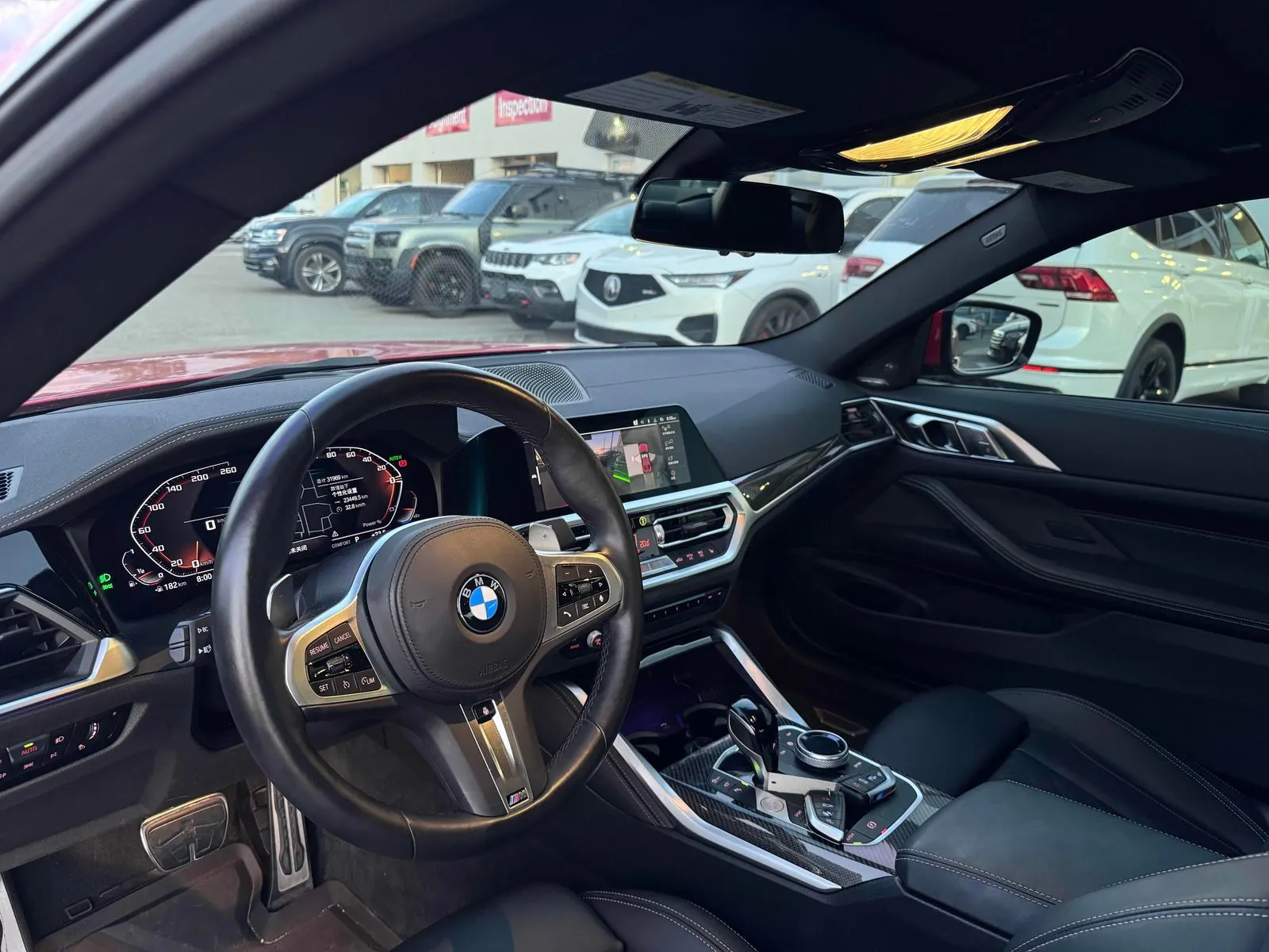 Interior driver side