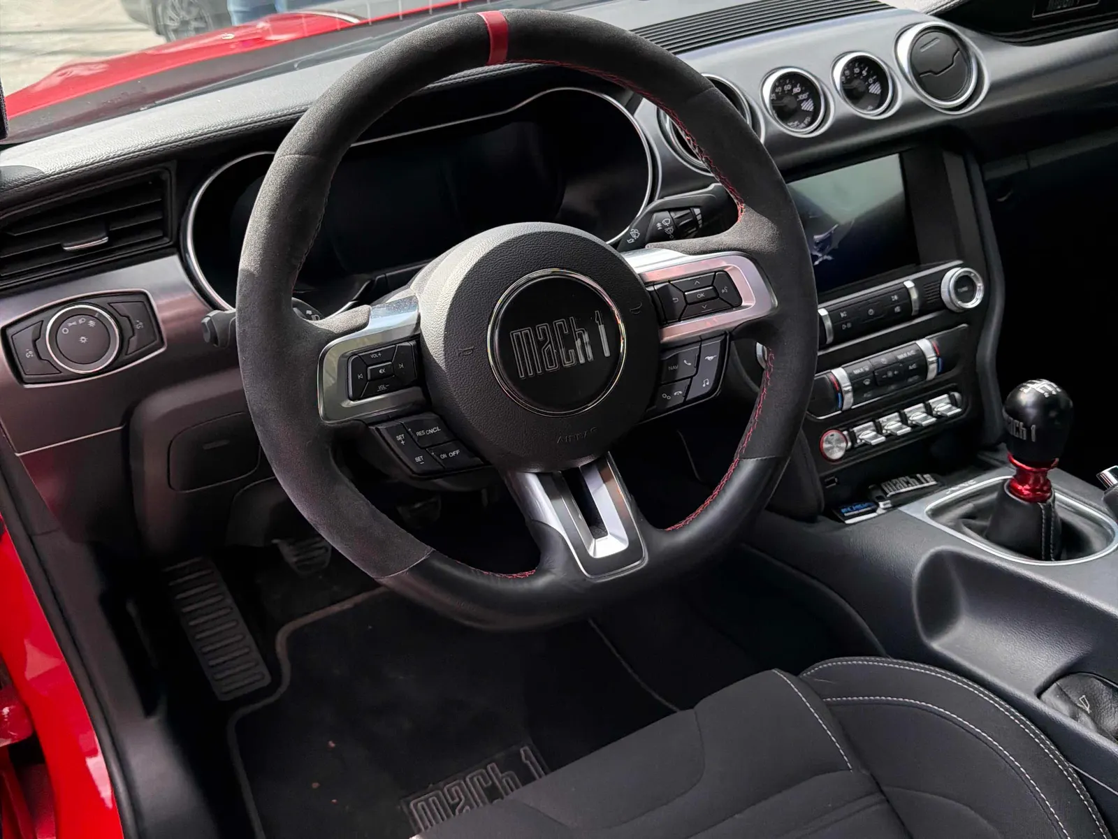 Interior driver side