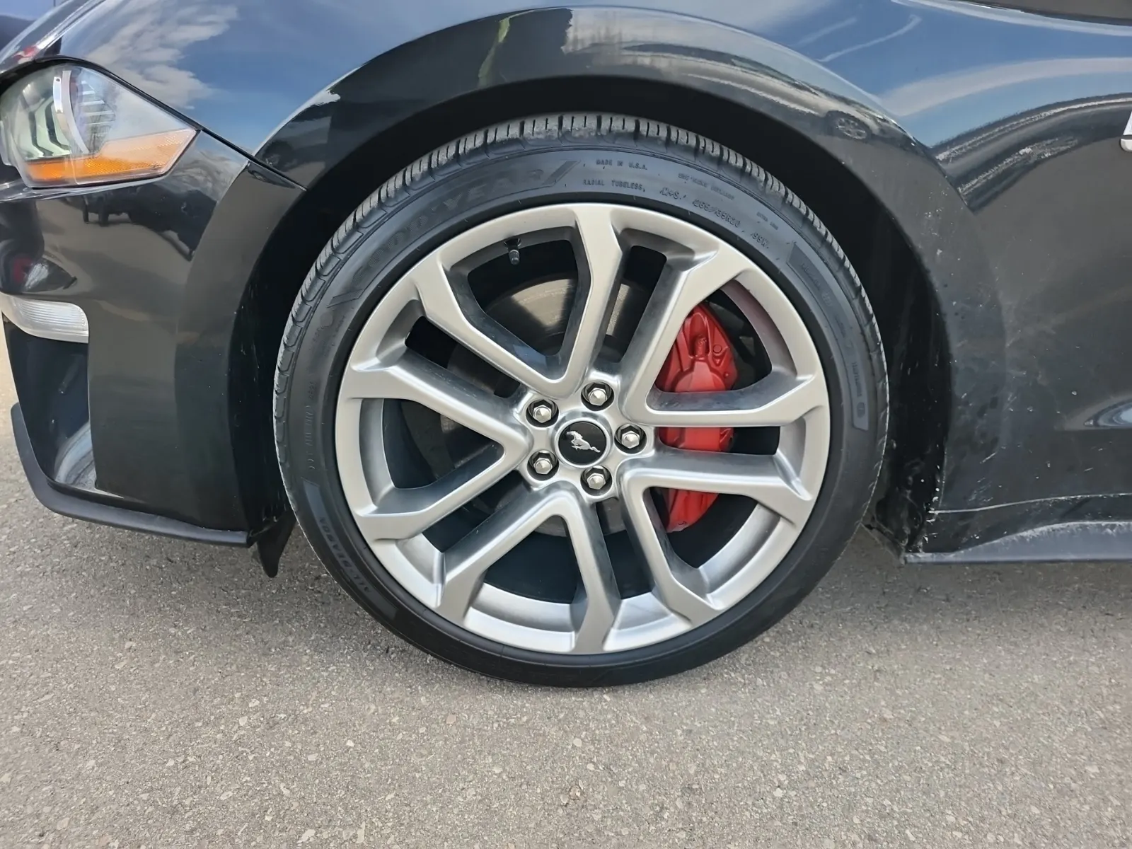 Front driver wheel/tire photo