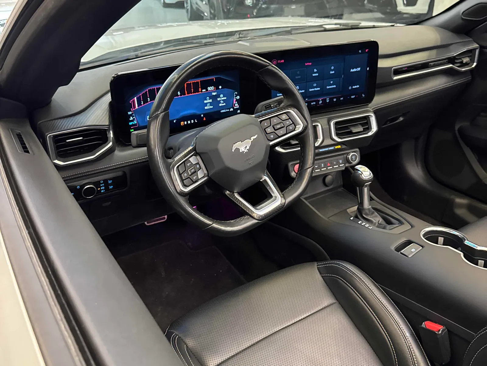 Interior driver side