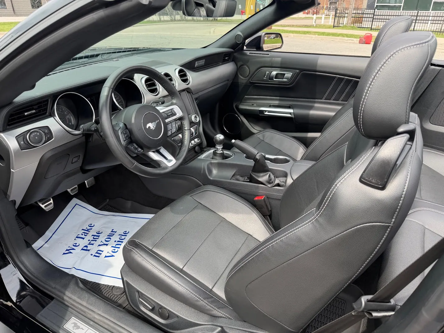 Interior driver side