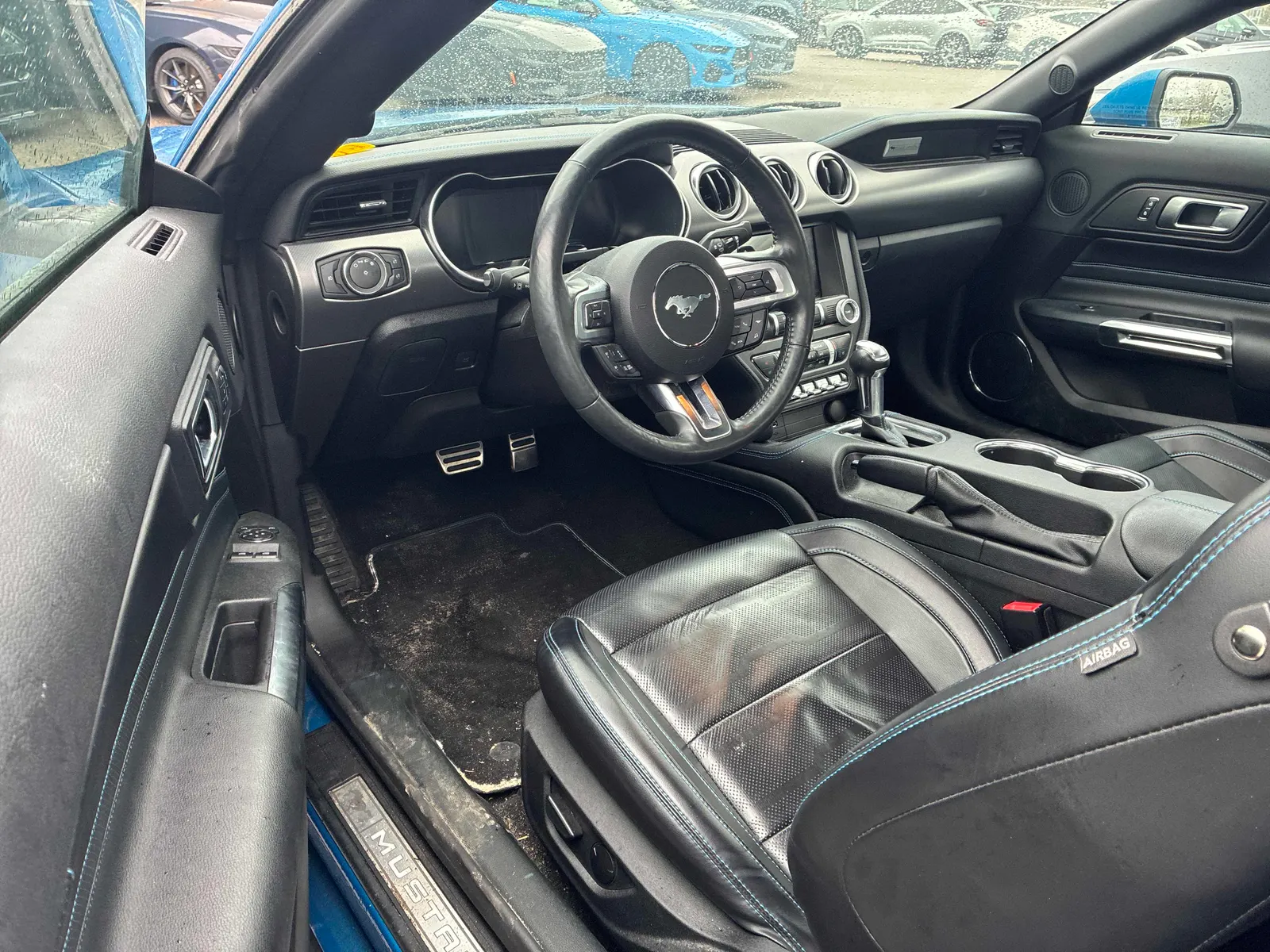 Interior driver side