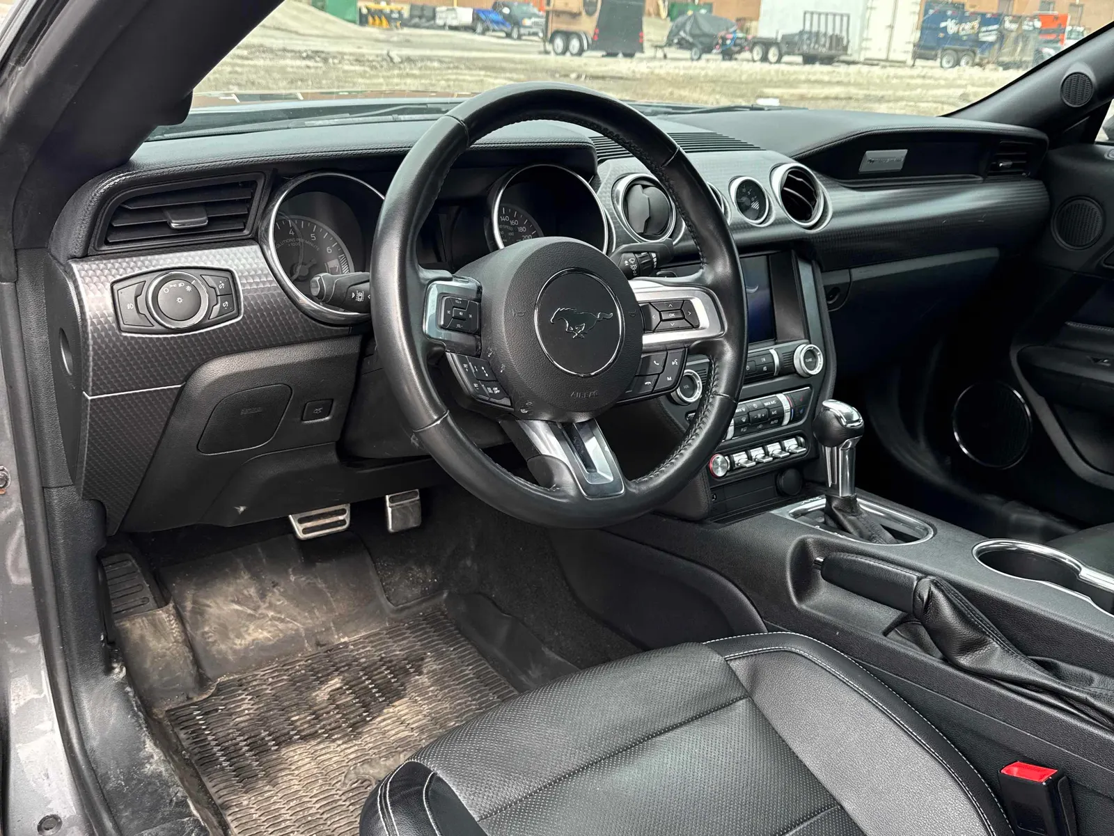Interior driver side