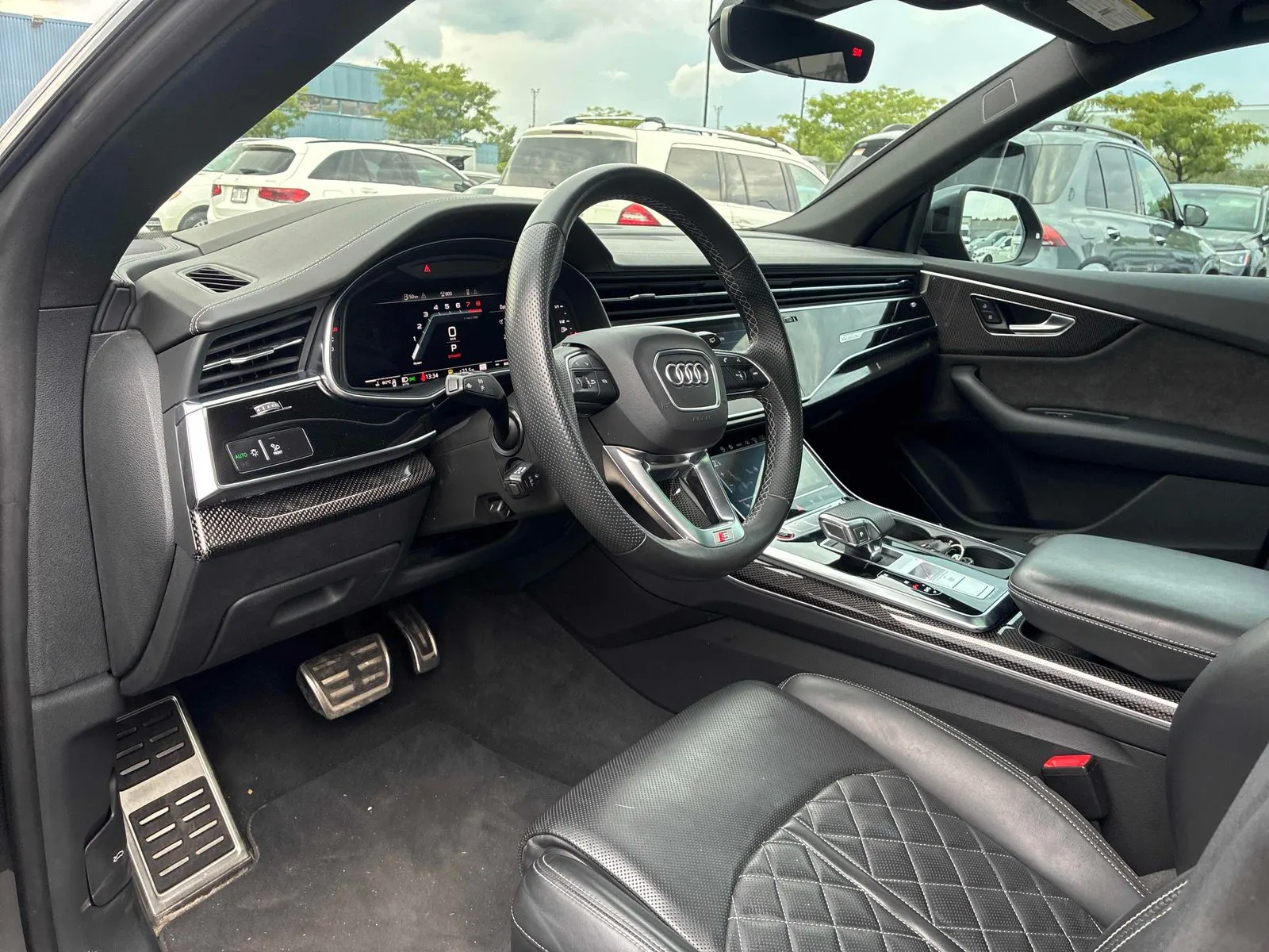 Interior driver side
