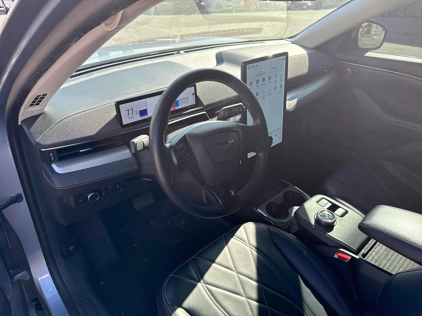 Interior driver side