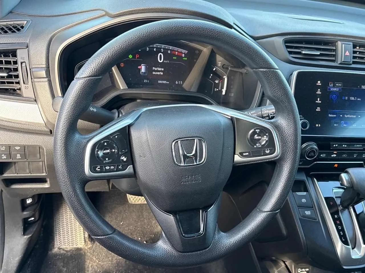 Interior driver side