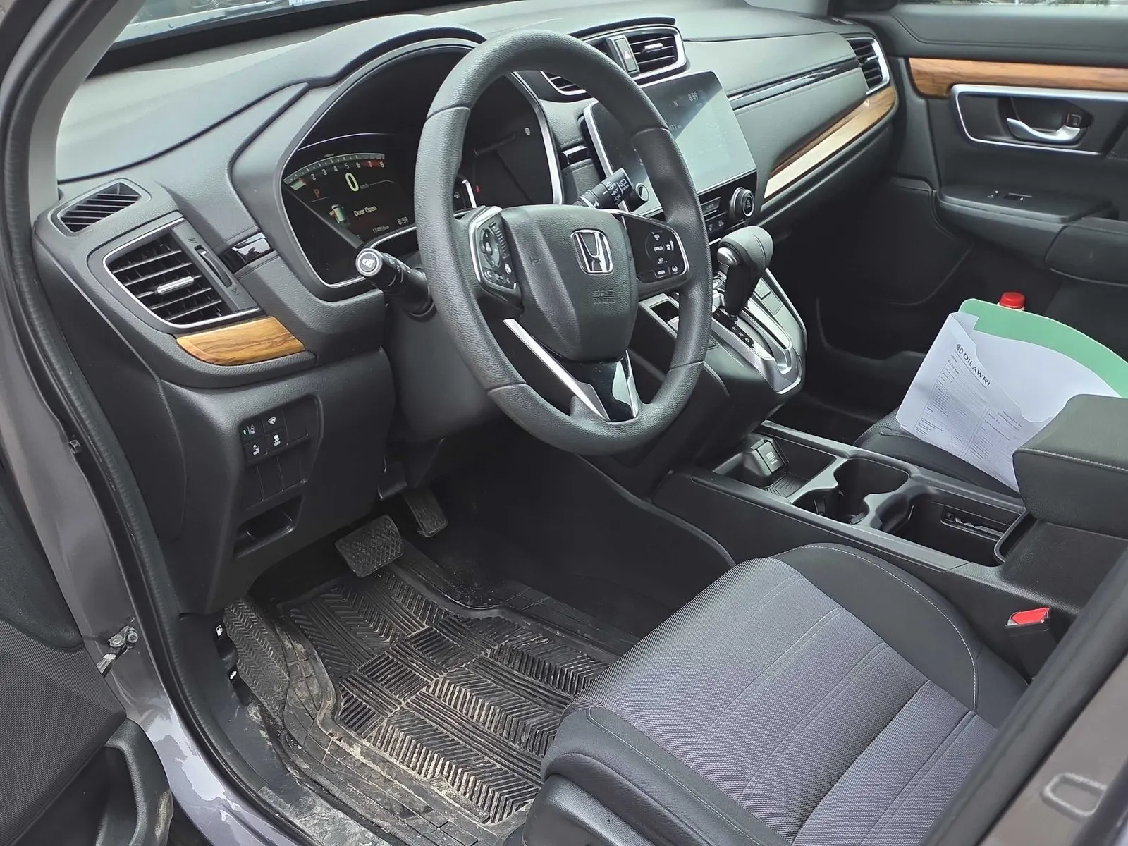 Interior driver side