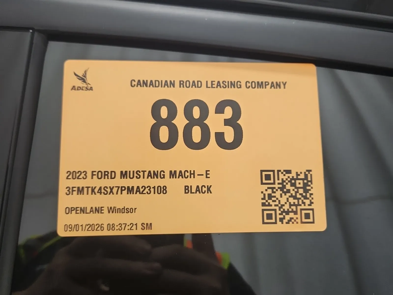 Inventory Label Photo