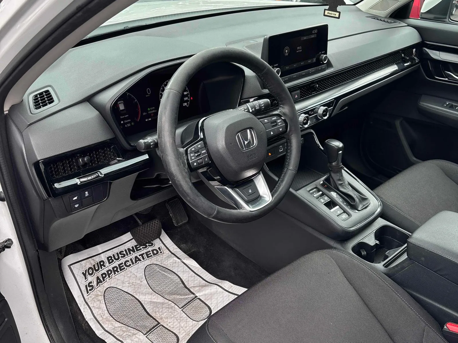 Interior driver side