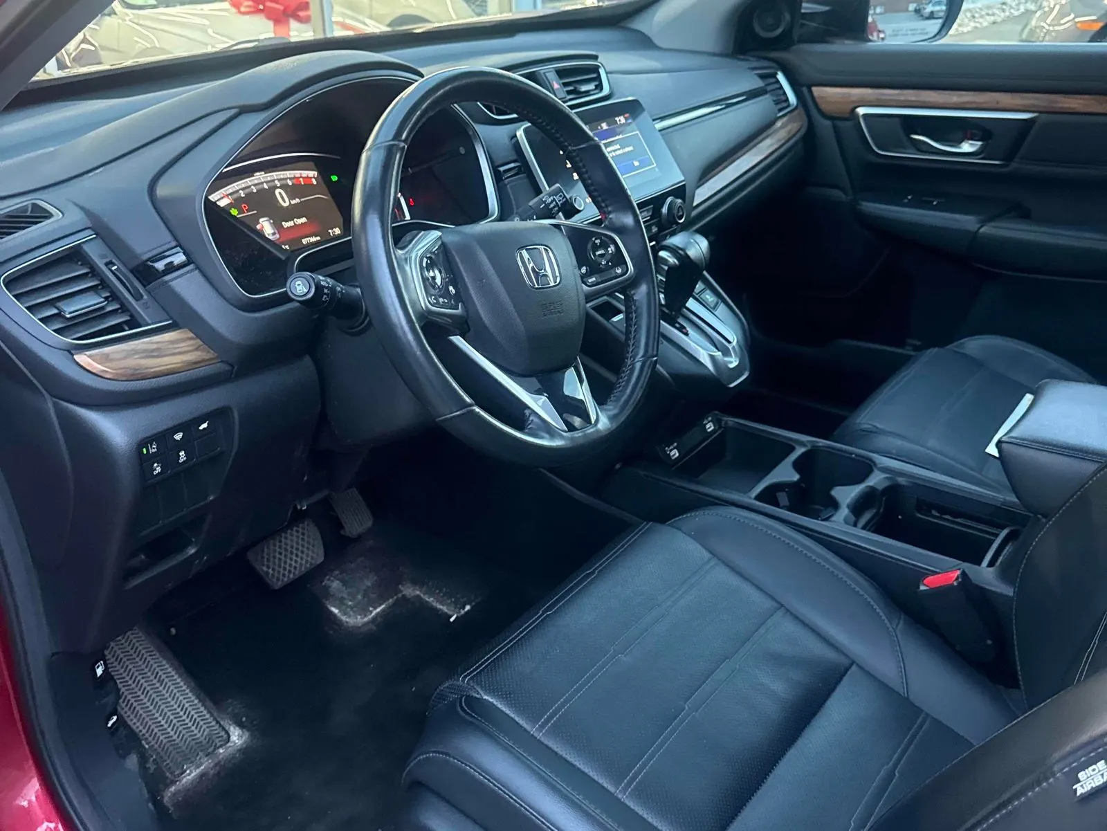 Interior driver side
