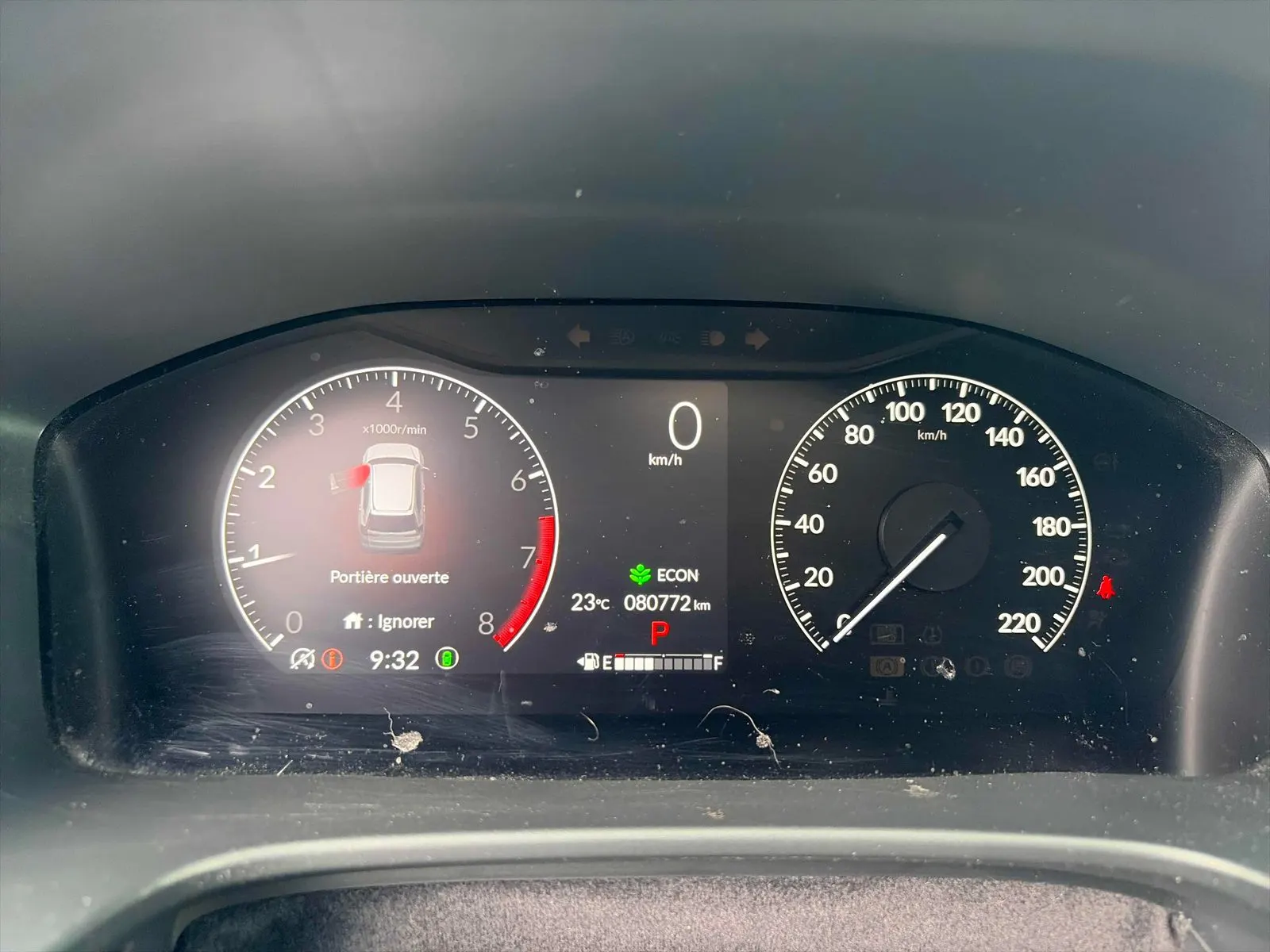 Interior driver side