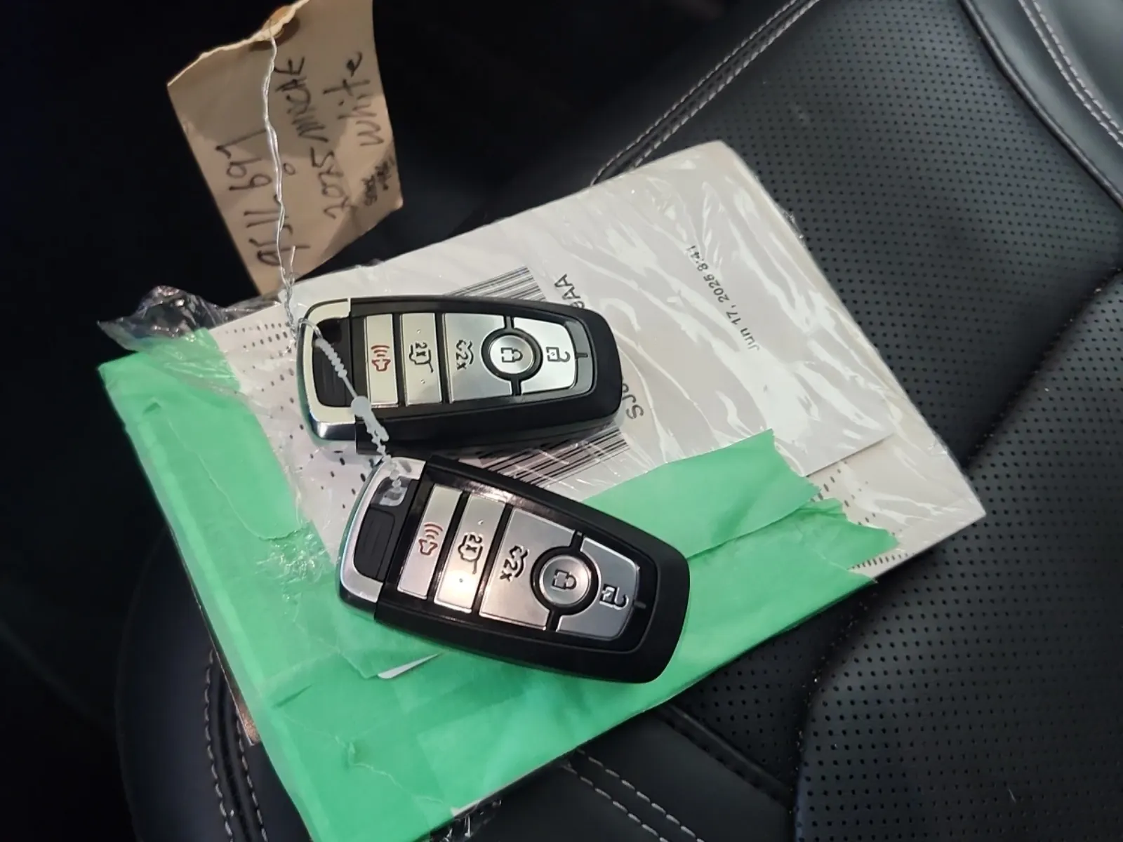 Keys/Fobs/Manual Photo