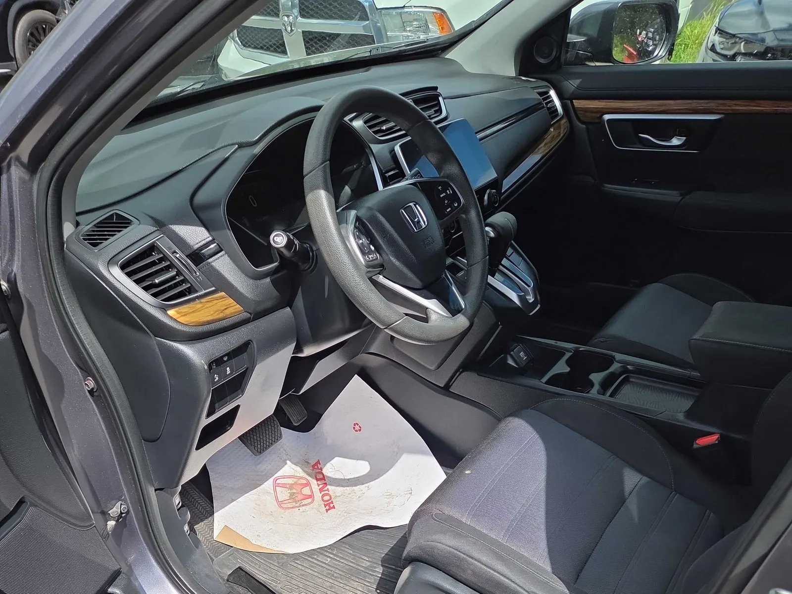 Interior driver side