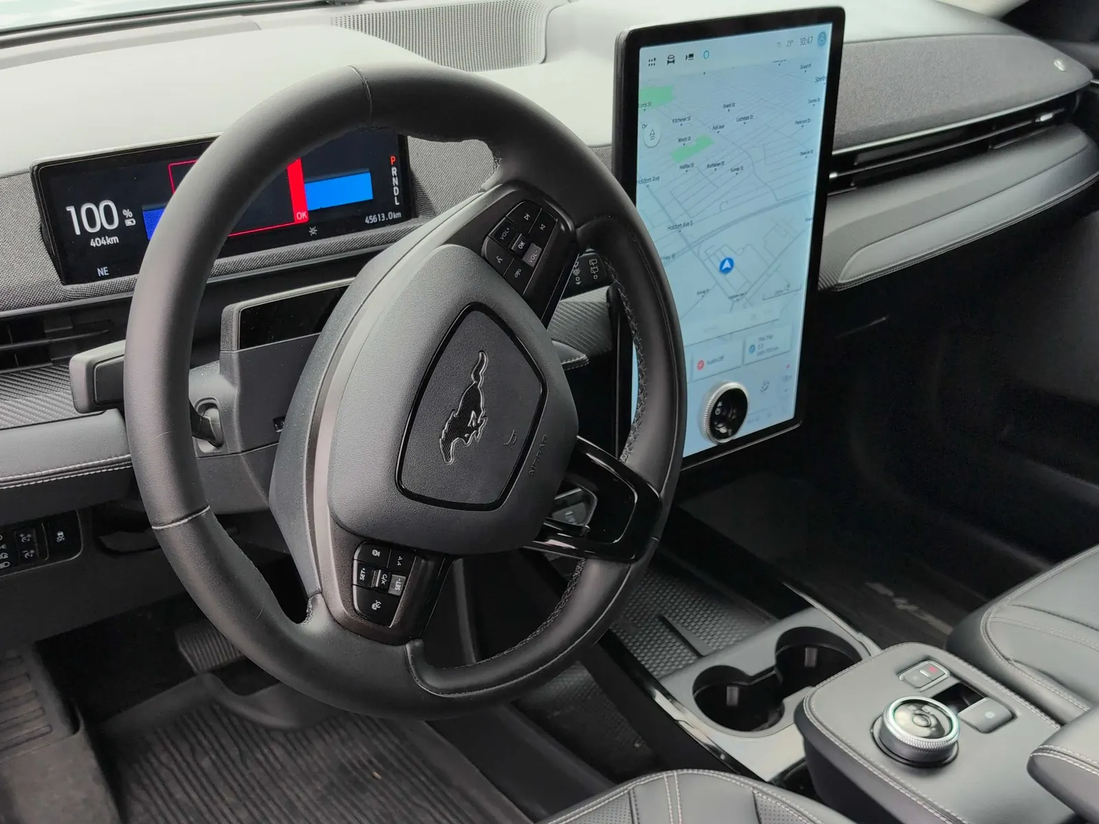 Interior driver side