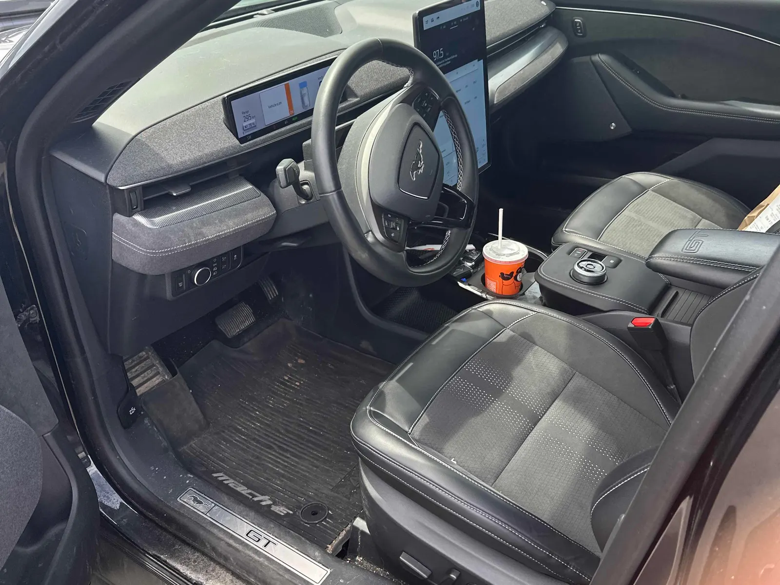 Interior driver side