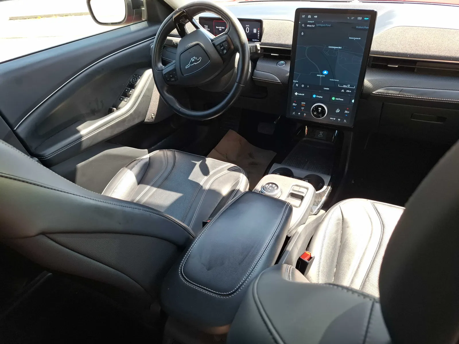 Interior driver side