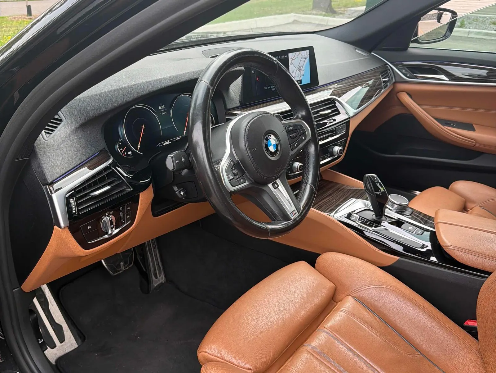Interior driver side