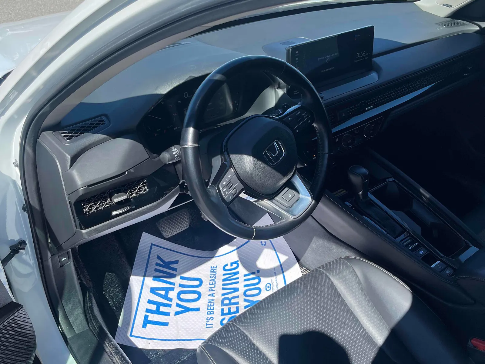 Interior driver side