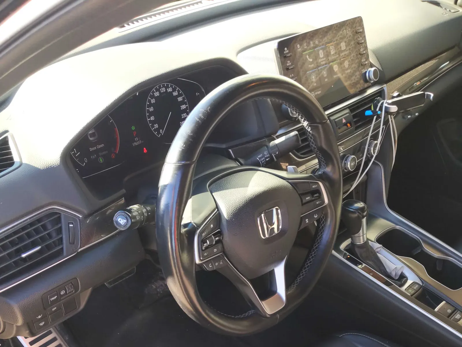 Interior driver side