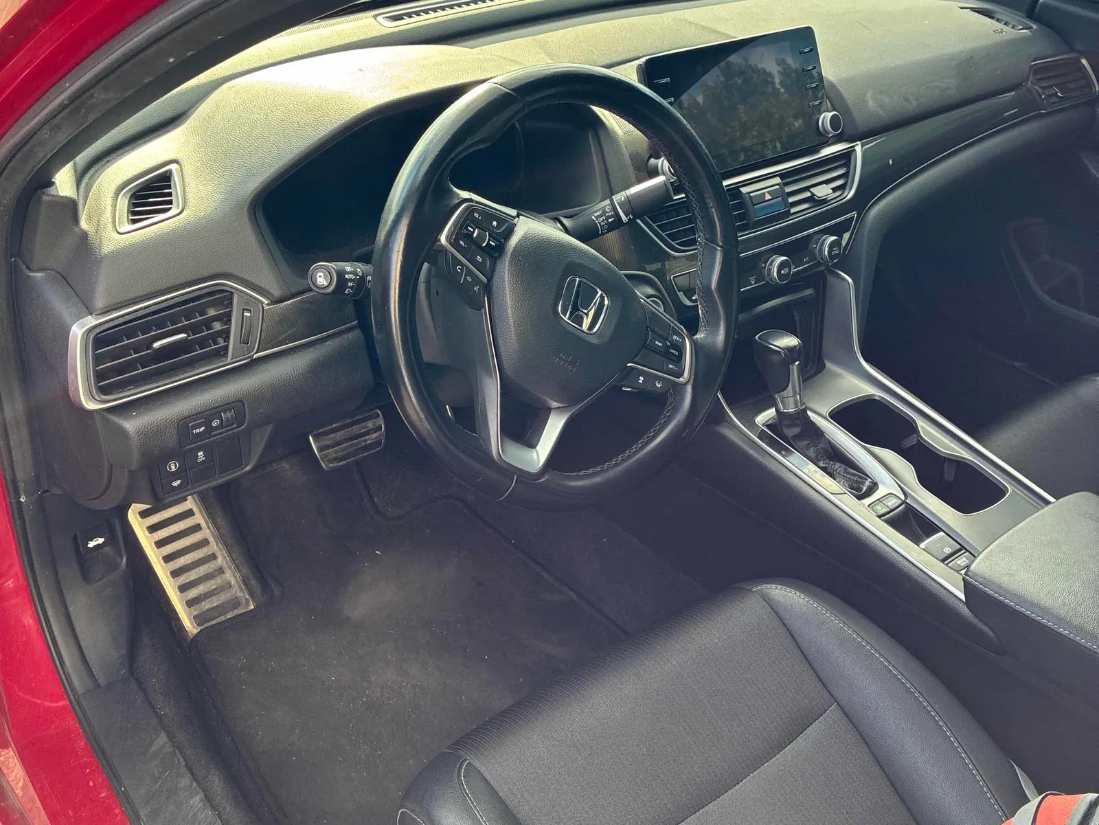 Interior driver side