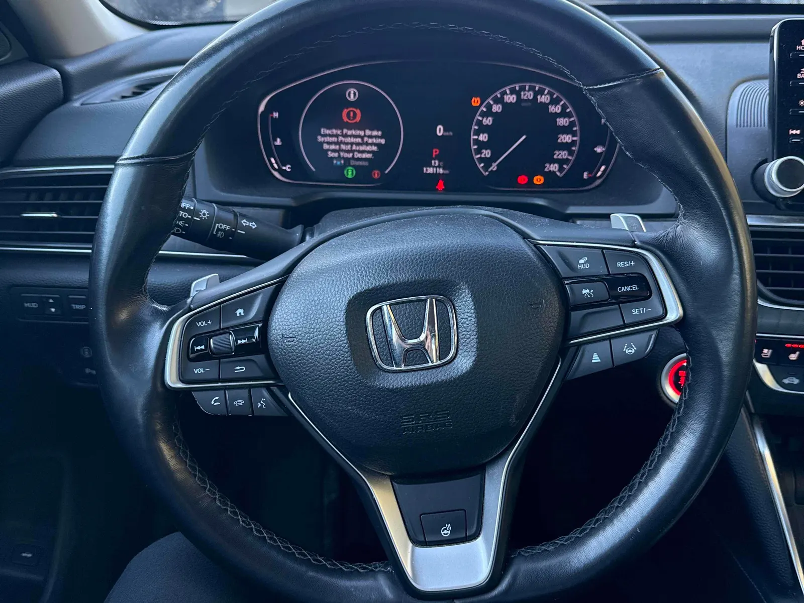 Interior driver side
