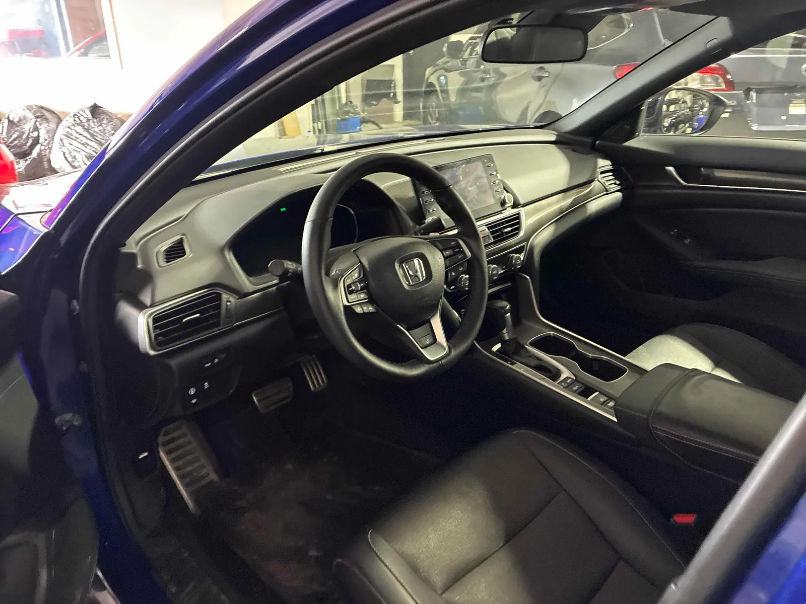 Interior driver side