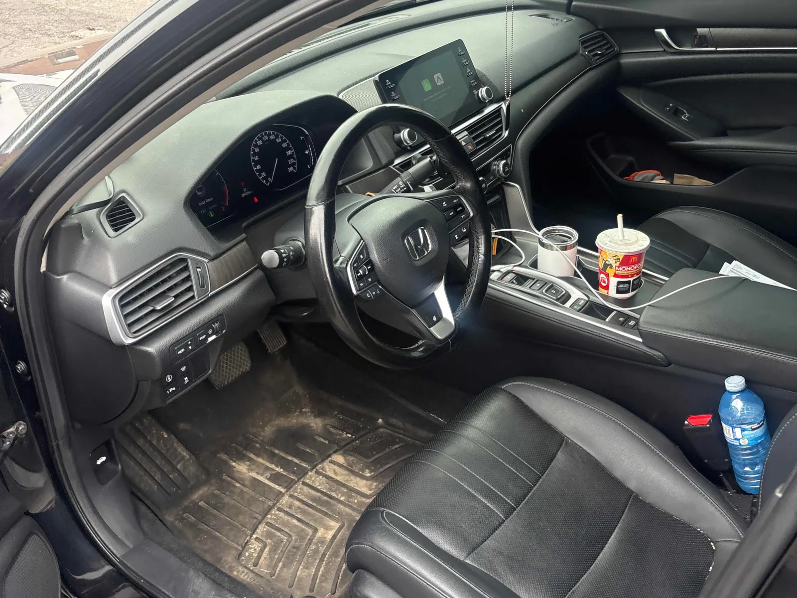 Interior driver side