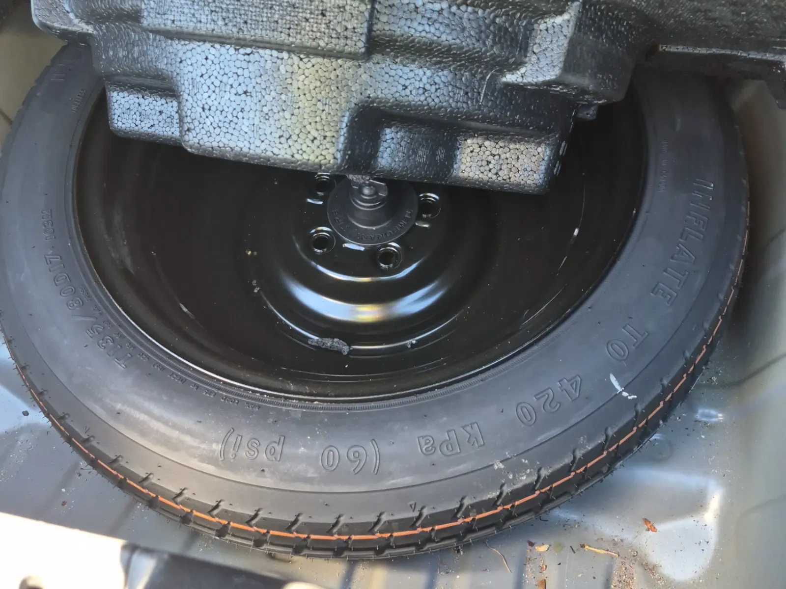 Spare Tire & Wheel Photo