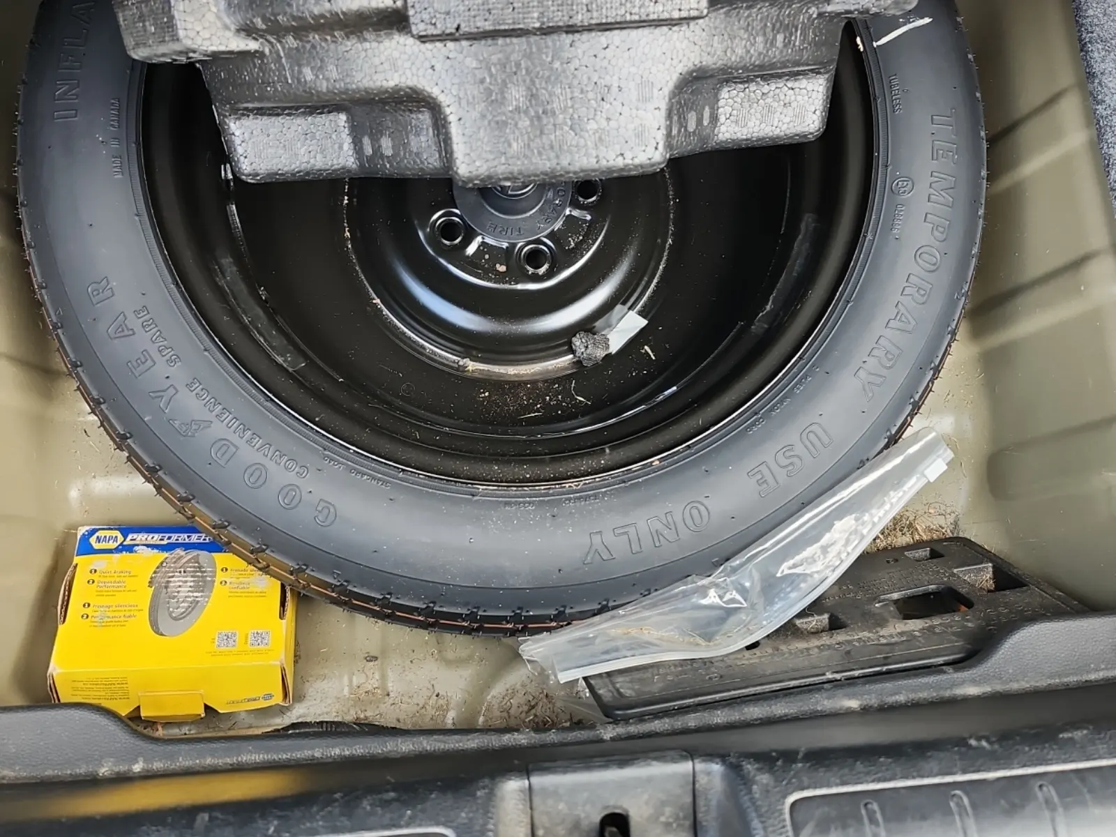 Spare Tire & Wheel Photo