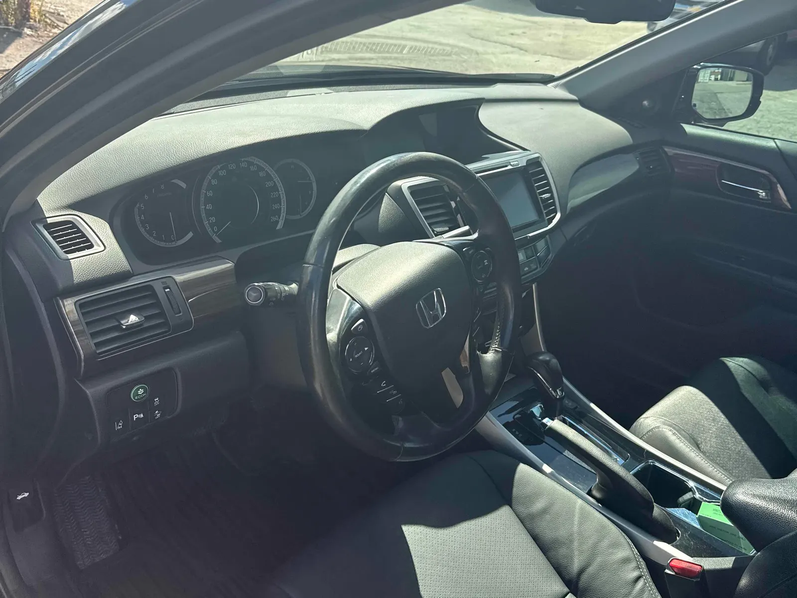 Interior driver side