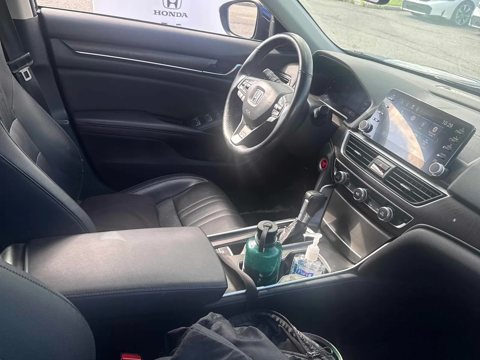 Interior driver side