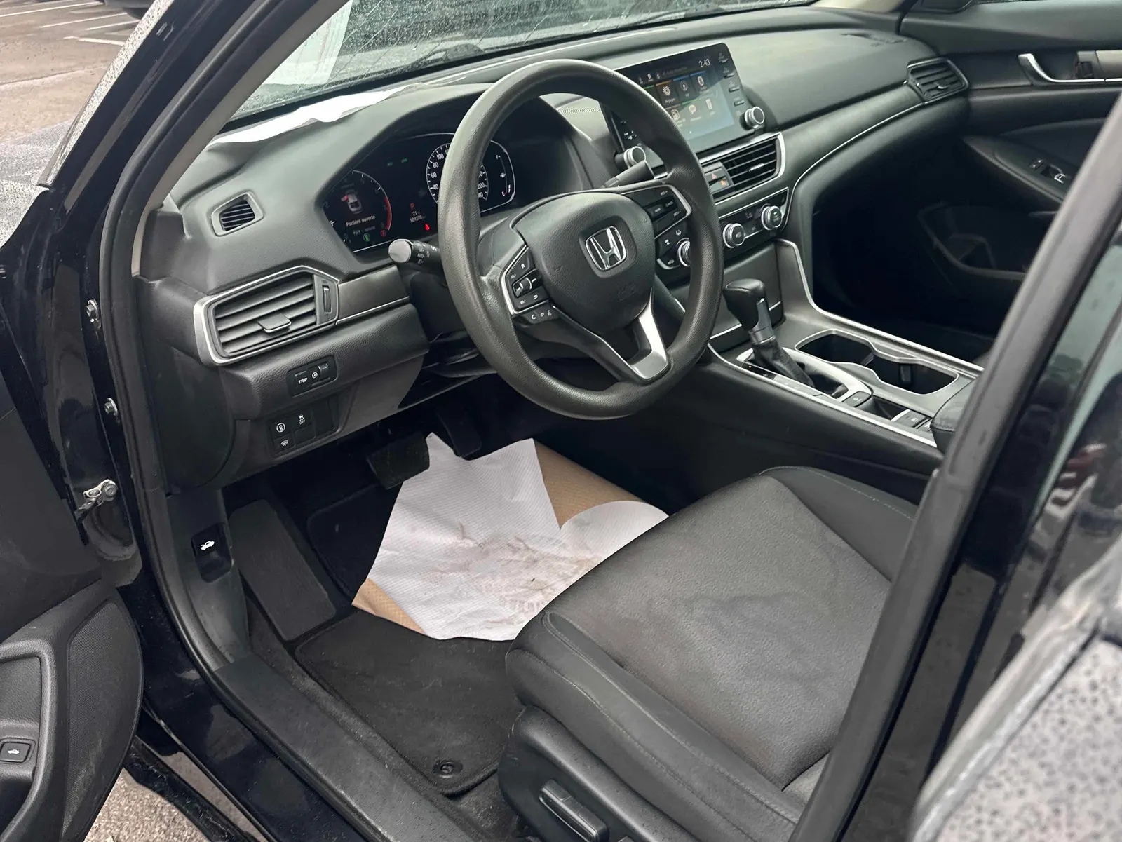 Interior driver side
