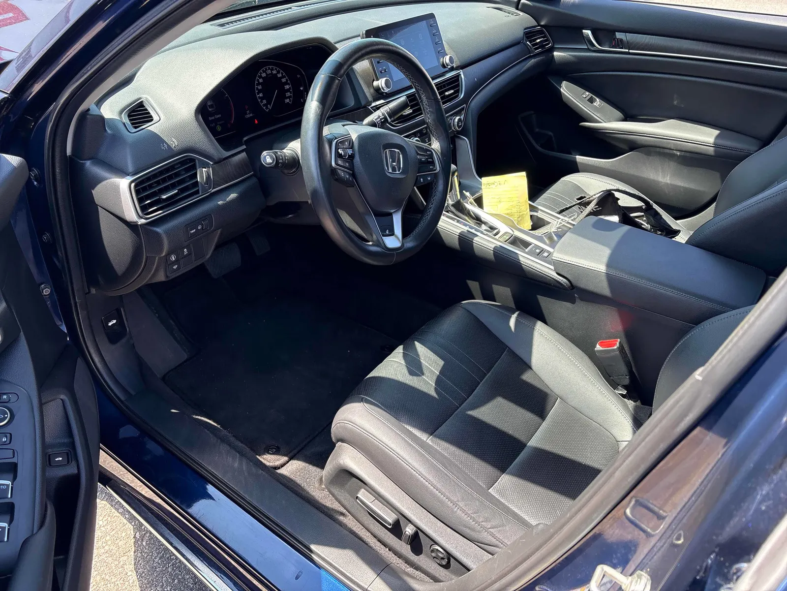 Interior driver side
