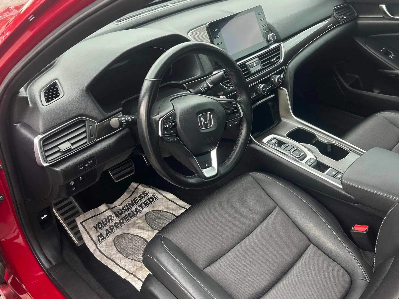 Interior driver side