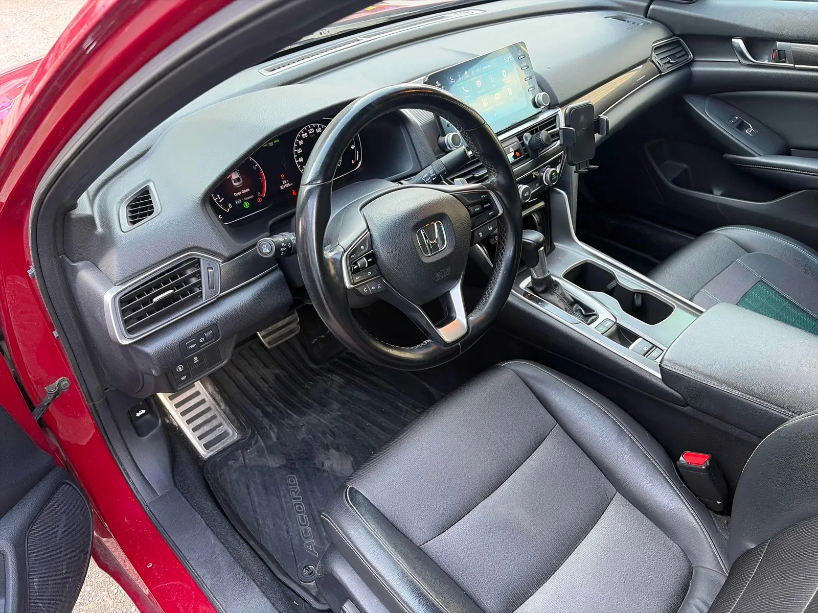 Interior driver side
