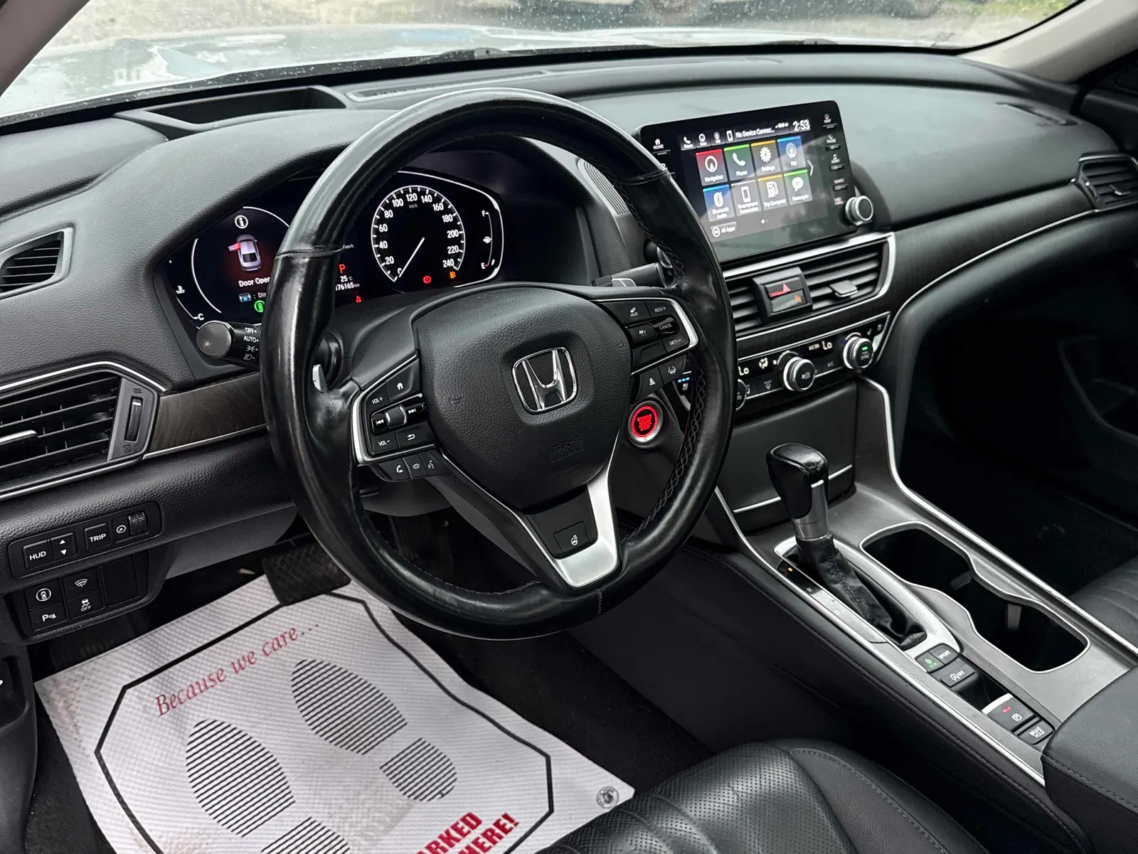 Interior driver side