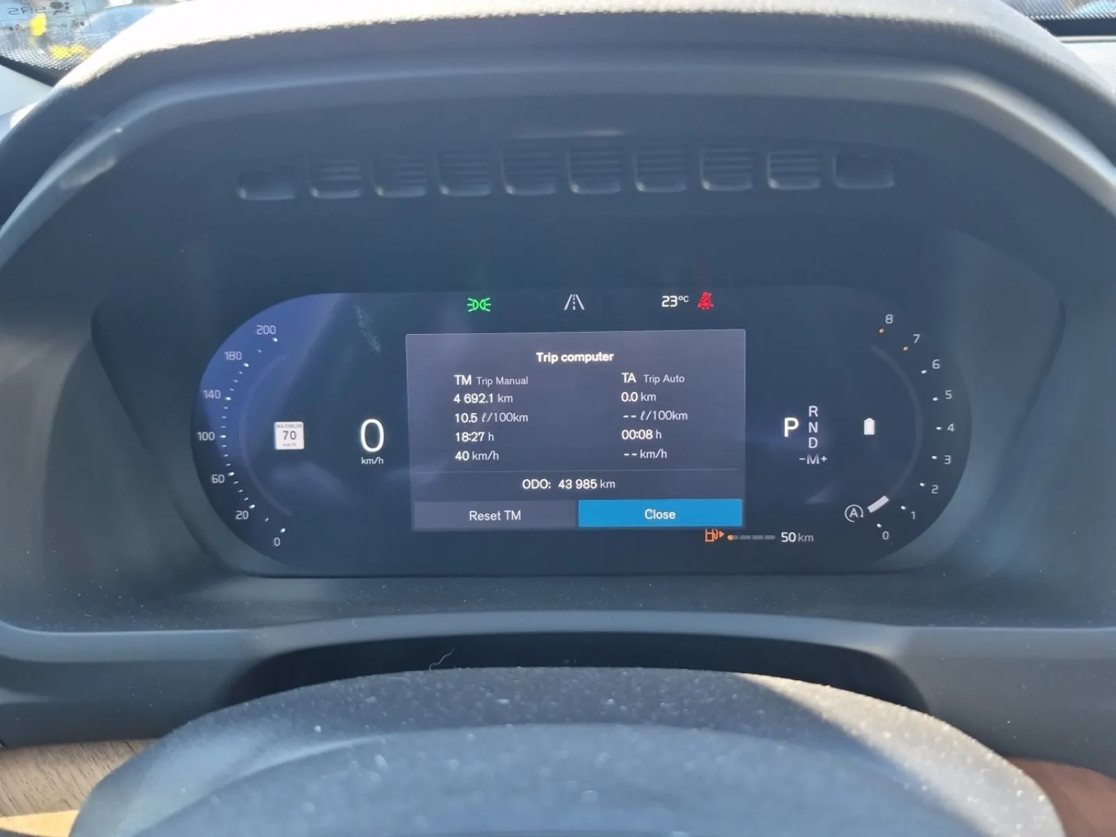 Odometer Photo