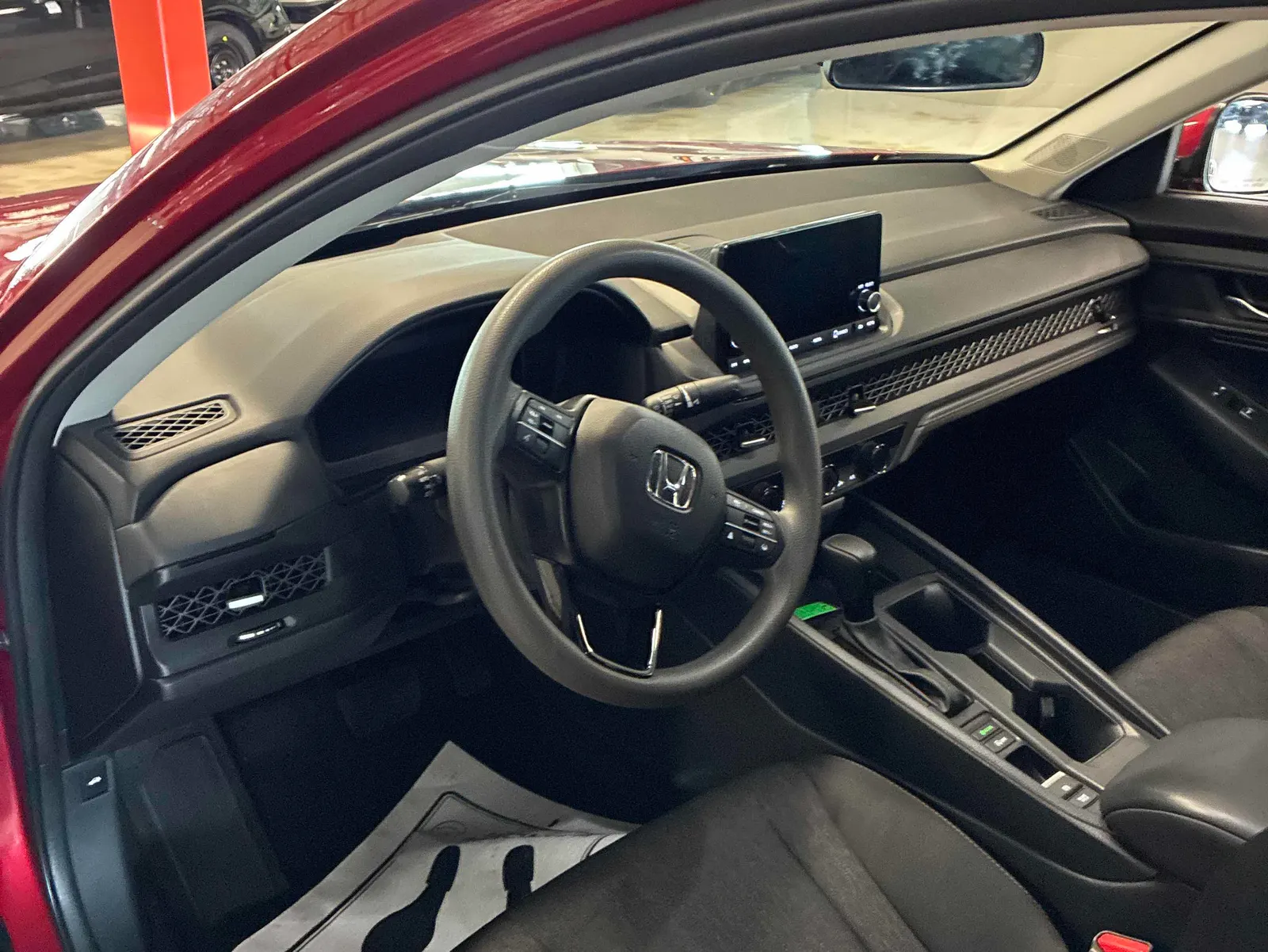Interior driver side